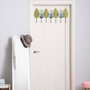 Wallity Gonca Gancho de pared de metal Multicolor